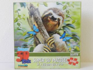 Obrázek z Puzzle 3D lenochod 100 dílků(8) 